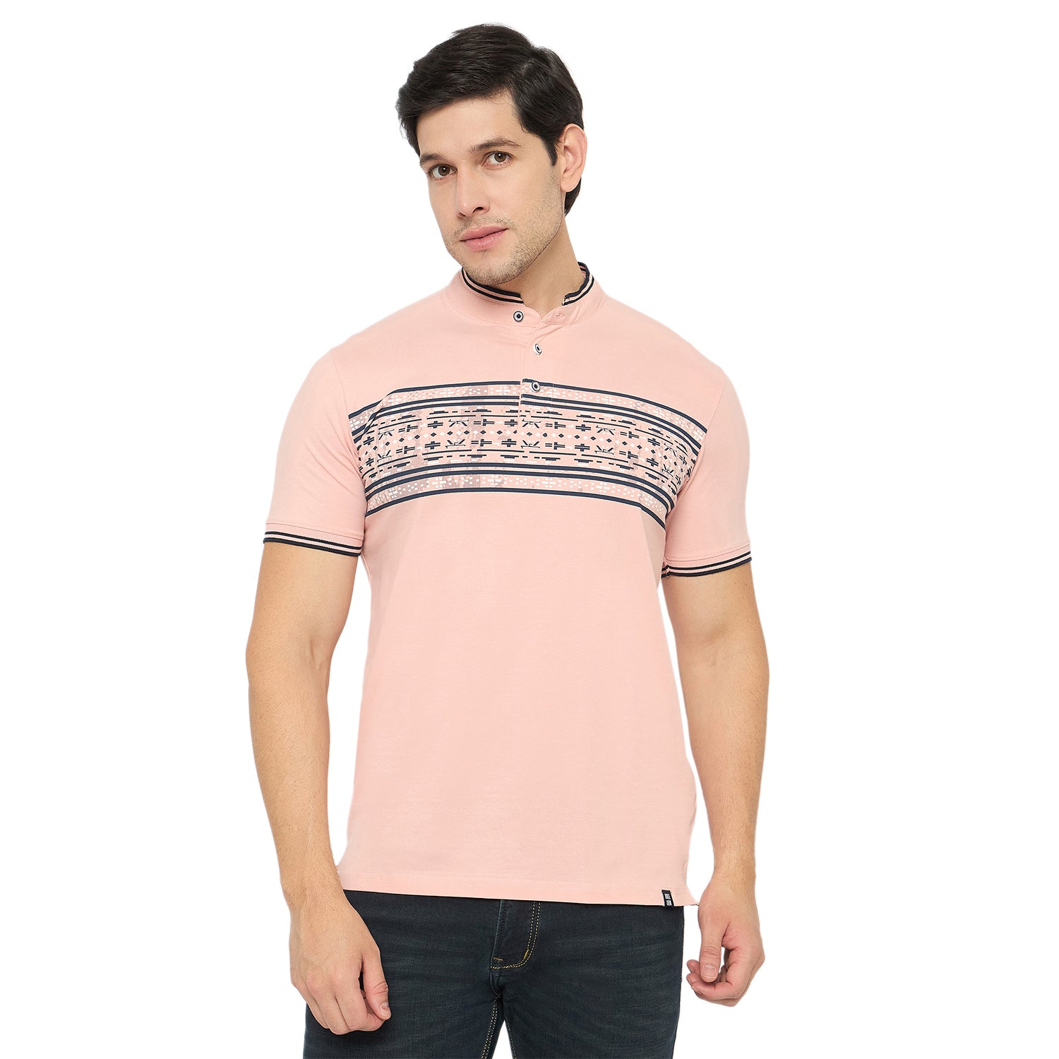 Duke Urban Men Half Sleeve Cotton Tshirt (LF7414)