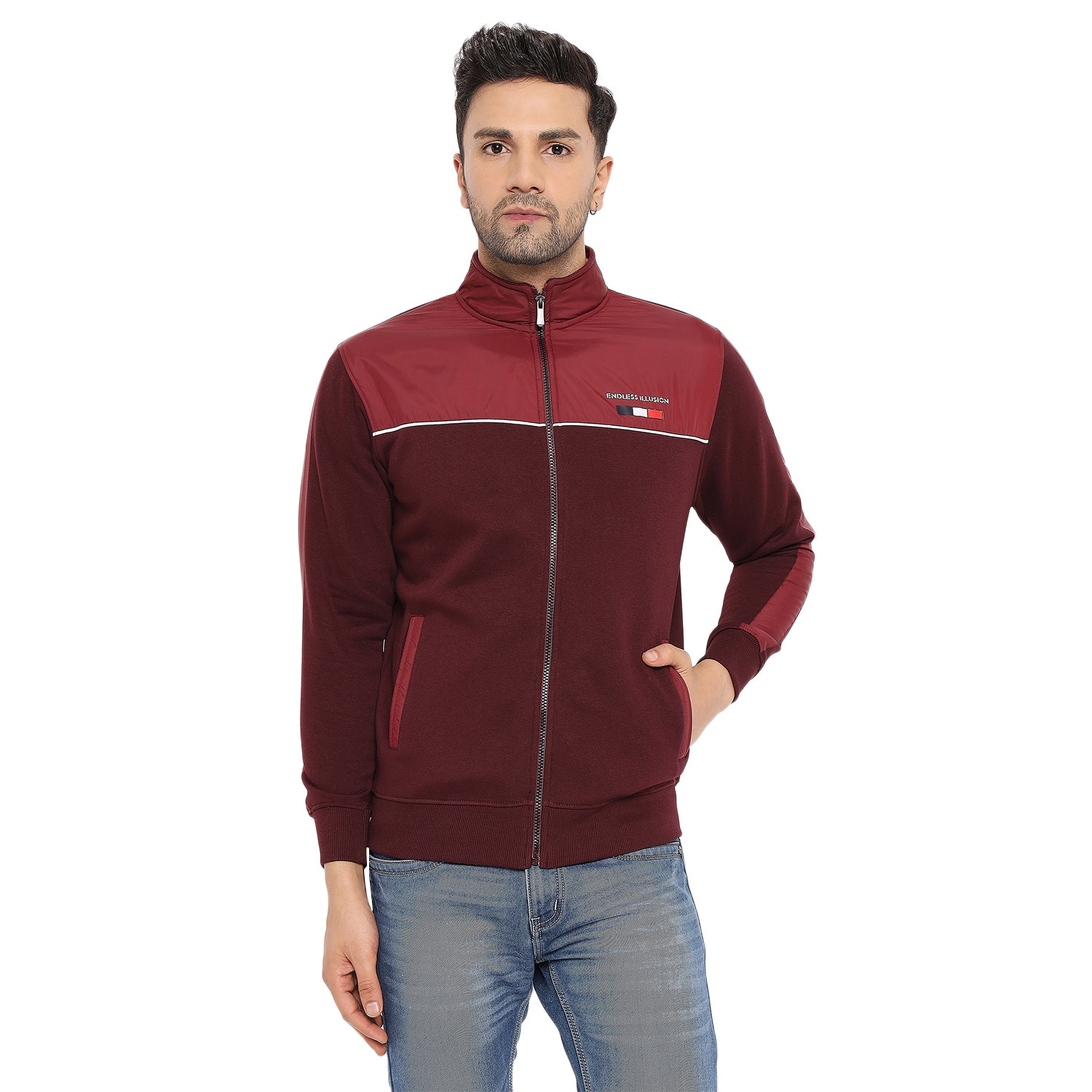 Duke Urban Men Zipper Sweatshirt (LF6259)
