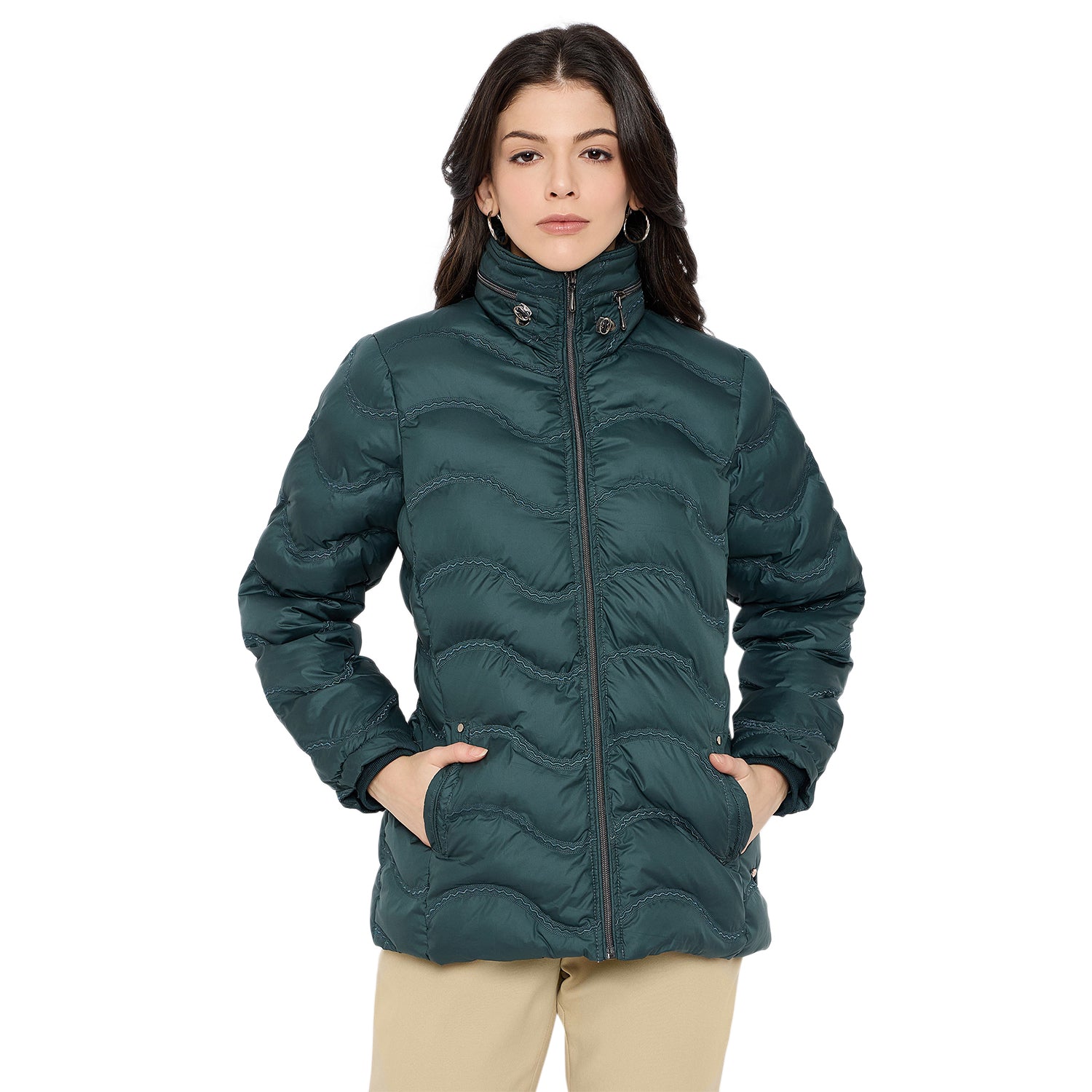 Duke Urban Women Full Sleeve Padded Jacket (SDZ4117)