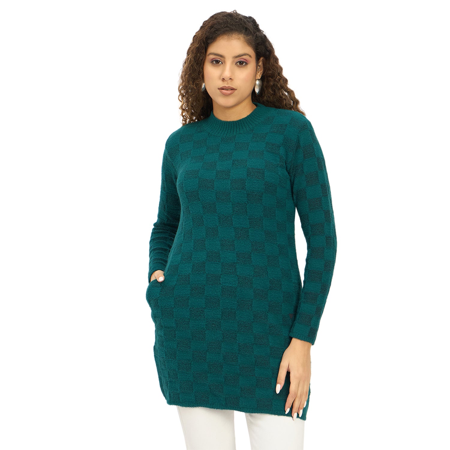 Duke Urban Women Full Sleeve Round Neck Sweater (SDS1256N)