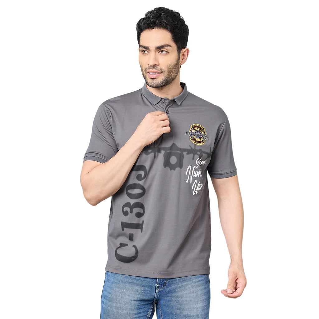 Duke Urban Men Half Sleeve Cotton Tshirt (LF7638)