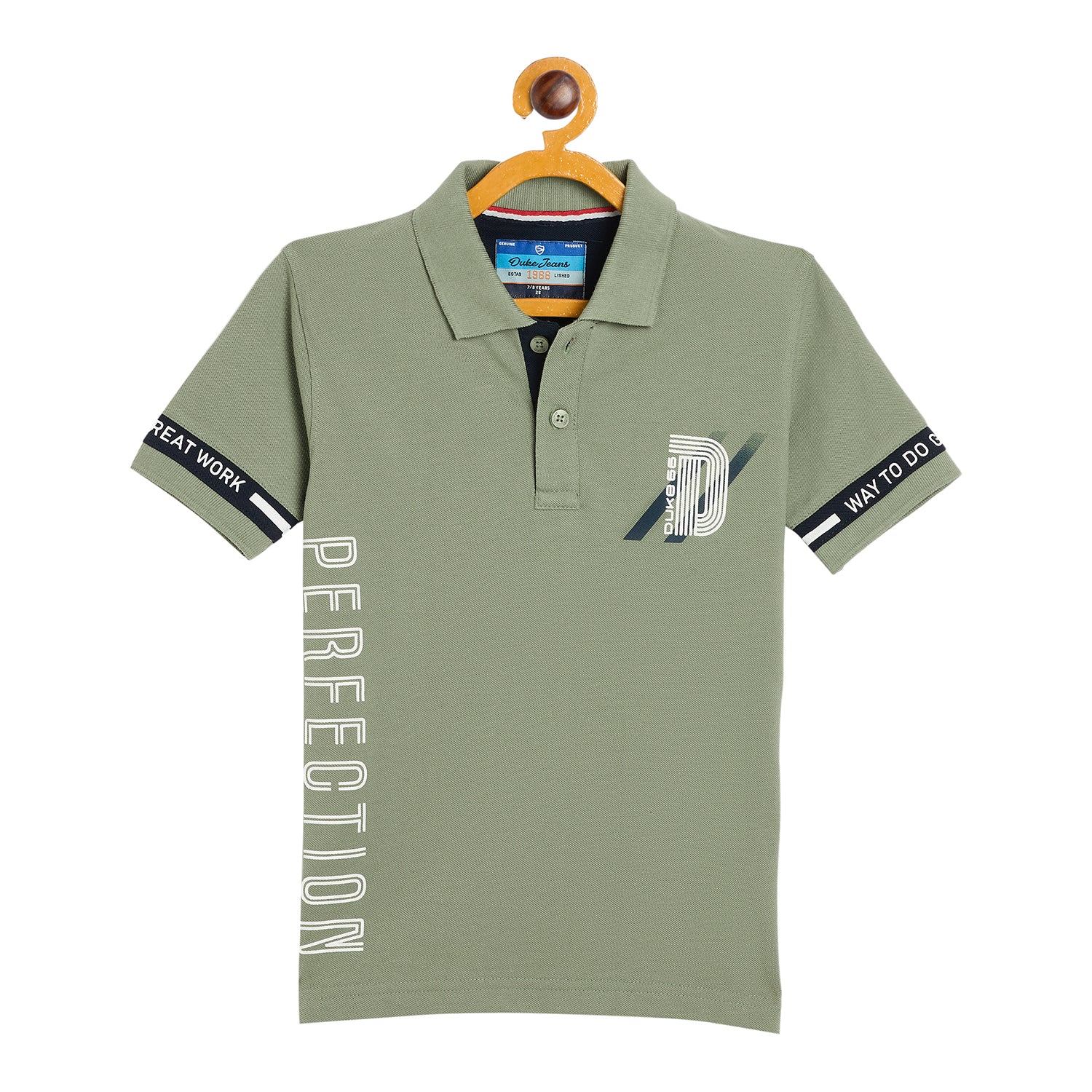 Duke Urban Boys Half Sleeve Cotton T-Shirt (LF708)
