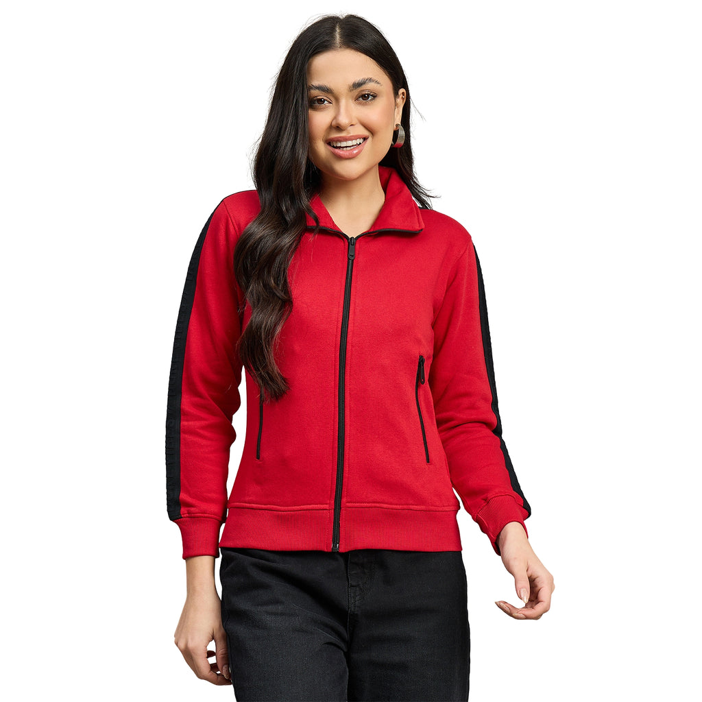 Duke Urban Women Full Zip Regular Sweatshirt (LFX5004S)