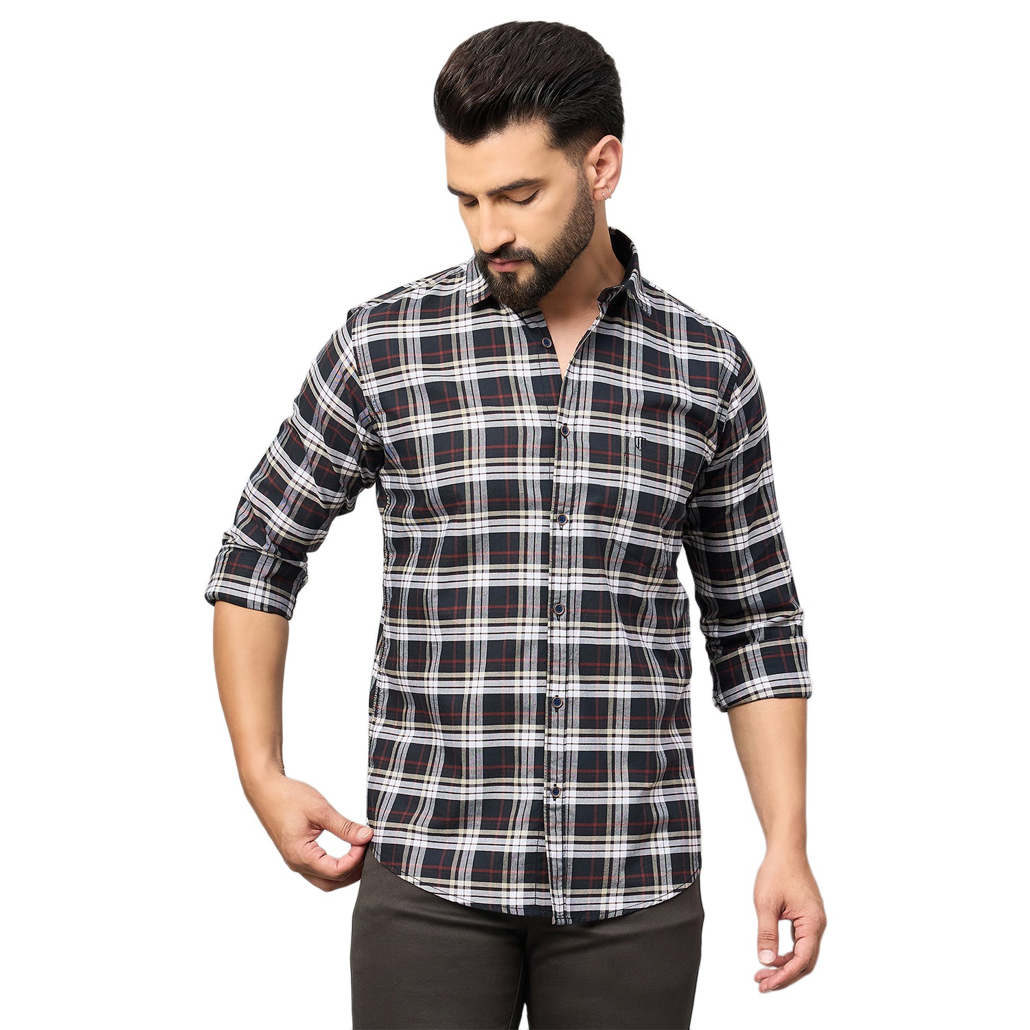 Duke Urban Men Full Sleeve Cotton Shirt (SDO5CKBA)
