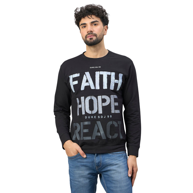 Duke Urban Men Round Neck Regular Sweatshirt (LF3948S)