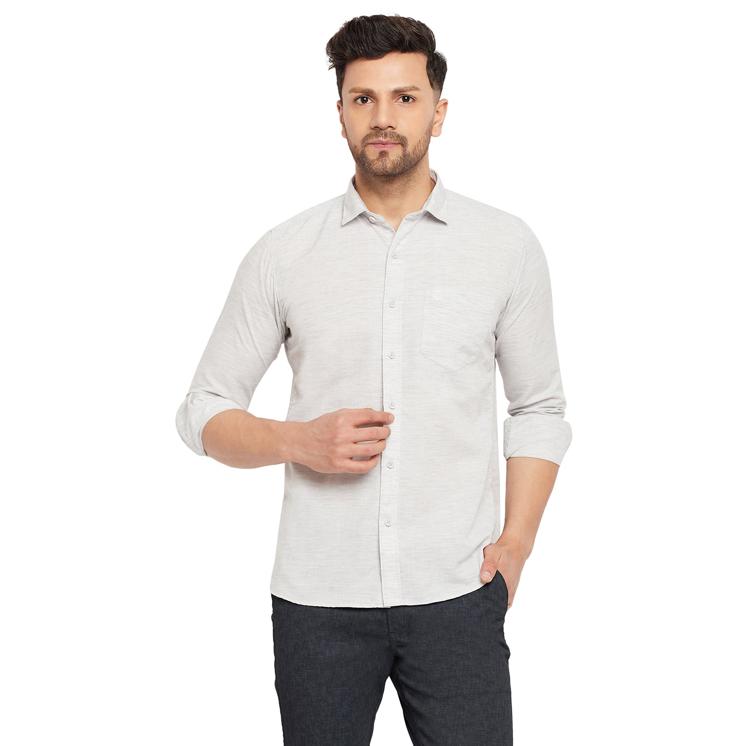 Duke Urban Men Full Sleeve Cotton Shirt (SDO8PLCB)