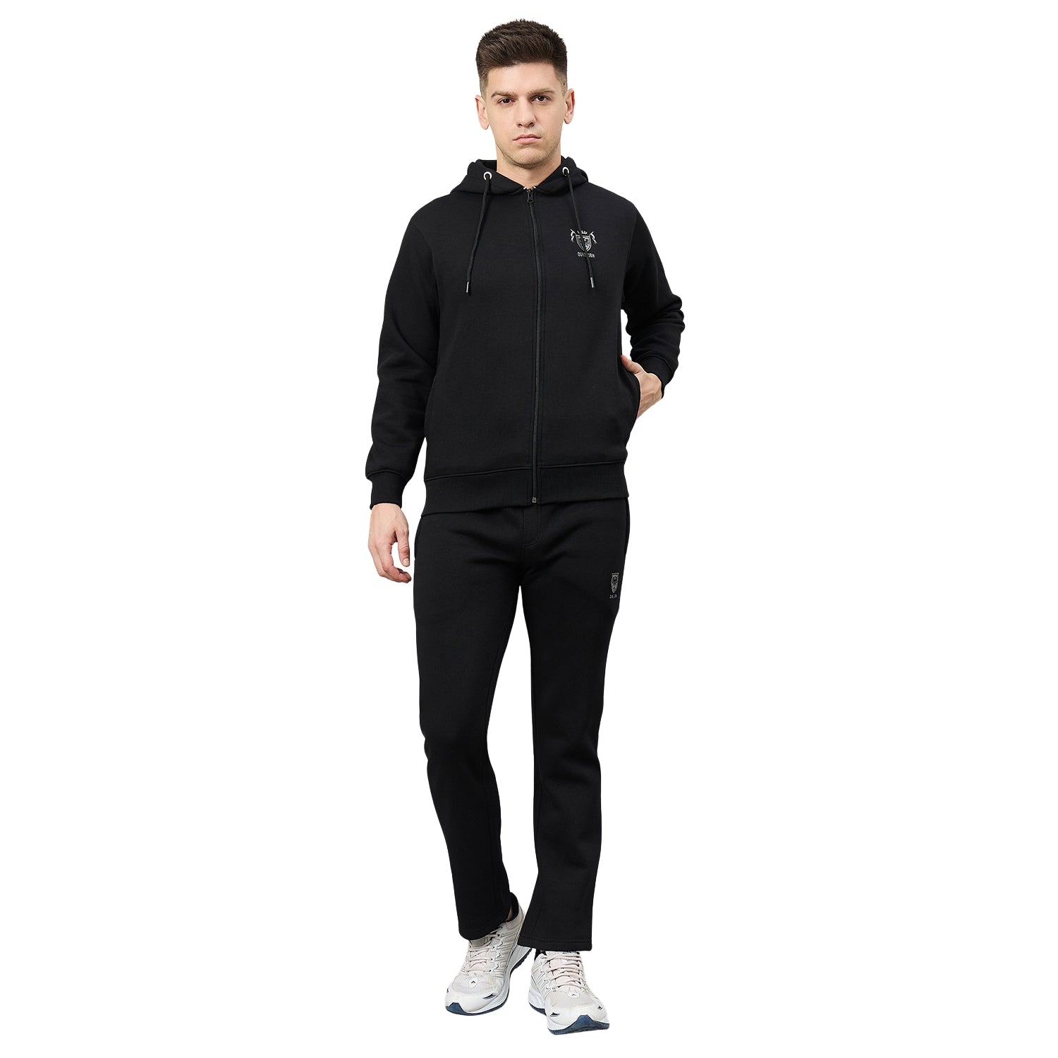 Duke Urban Men Hooded Neck Full Sleeve Tracksuit (LF6060)