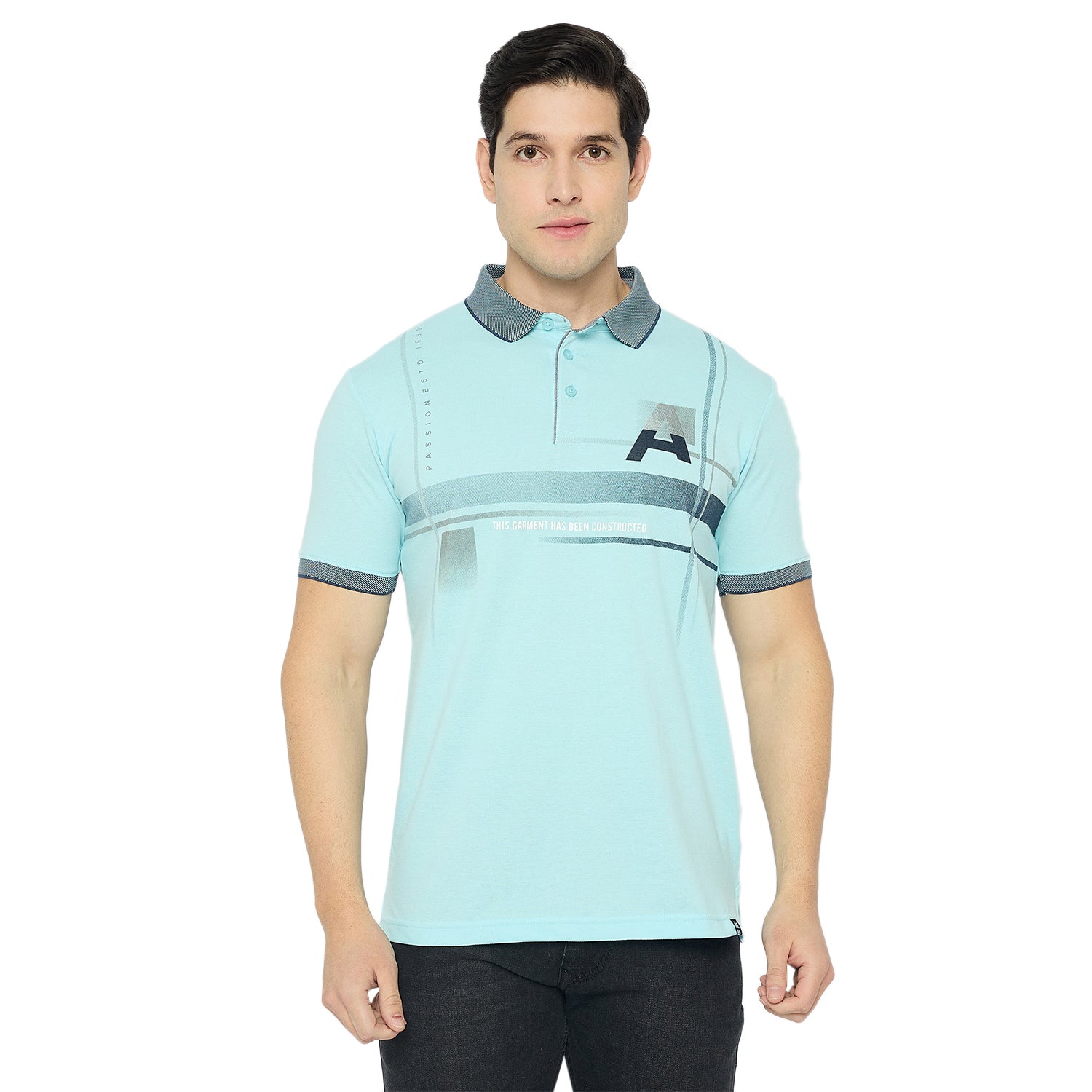 Duke Urban Men Half Sleeve Cotton Polo Tshirt (LF7402)
