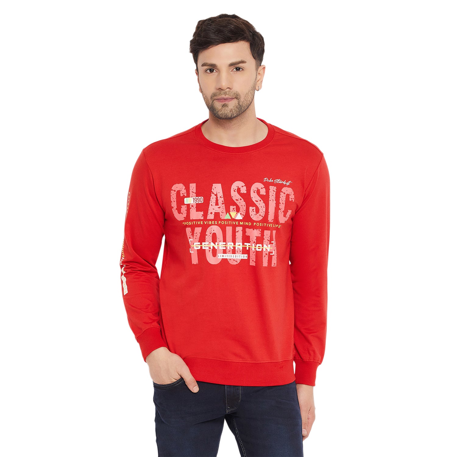 Duke Urban Men Round Neck Sweatshirt (LF6252)