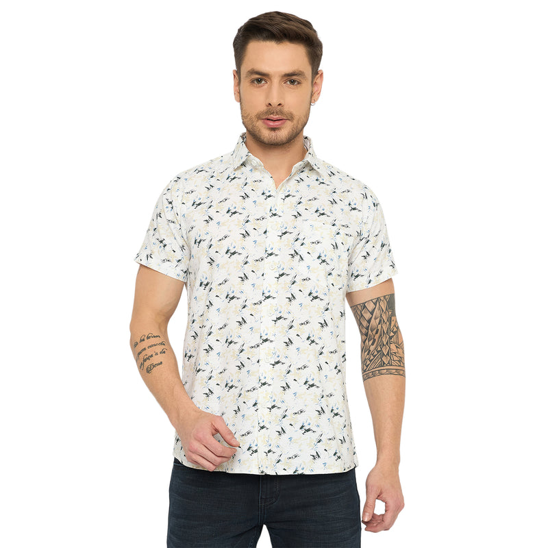 Duke Urban Men Half Sleeve Cotton Shirt (SDO4PRM)