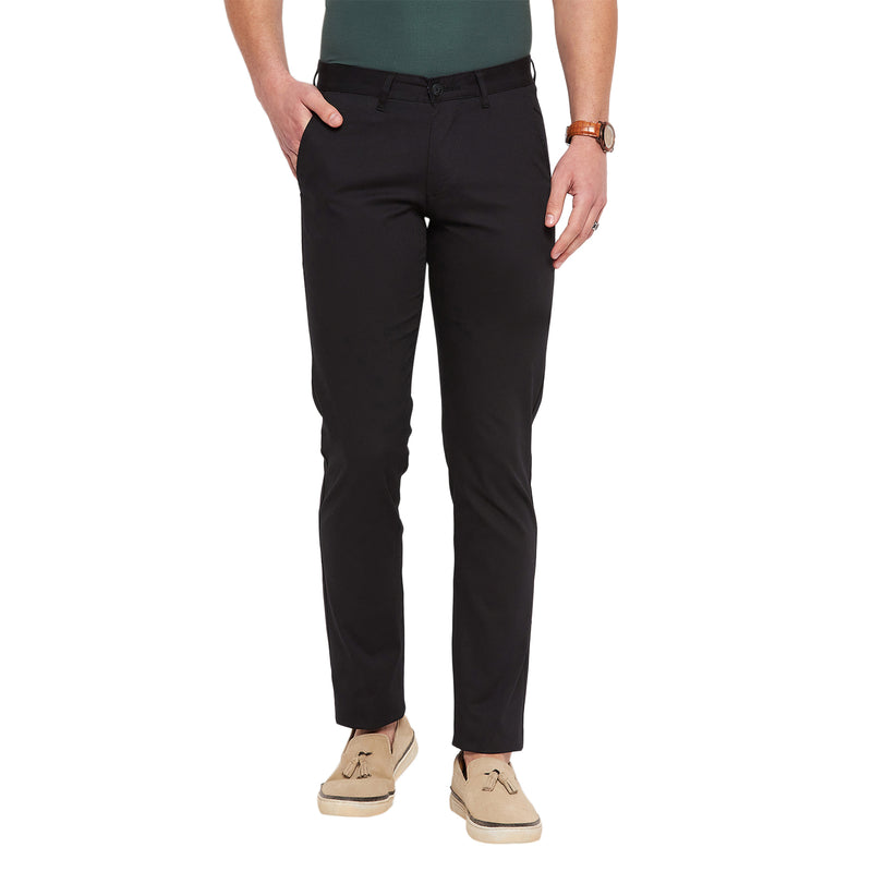Duke Urban Men Expendable Waist Slim Fit Trousers (SDT4569)