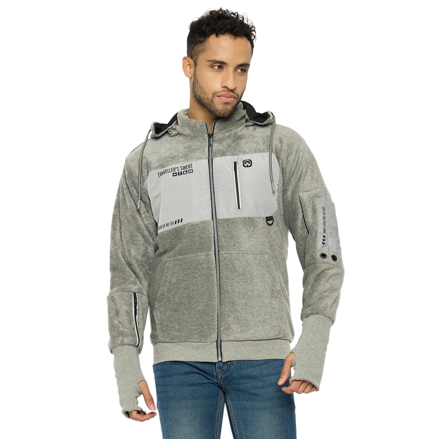 Duke Urban Men Zipper Traveller Sweatshirt (LFTVSW03)
