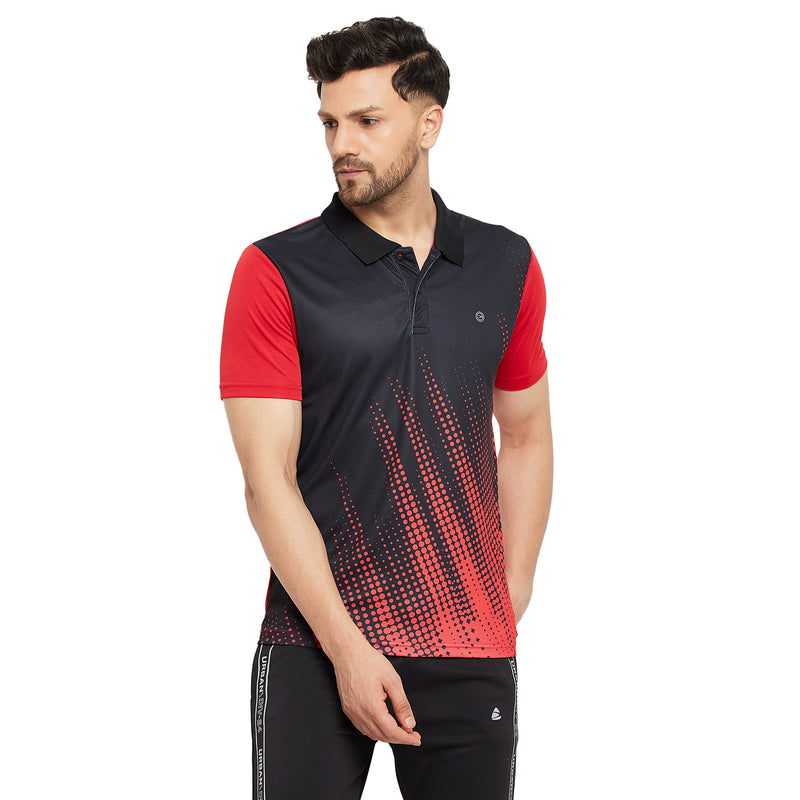 Duke Stardust Men Half Sleeve Polo Neck Cotton T-shirt (GD1224)