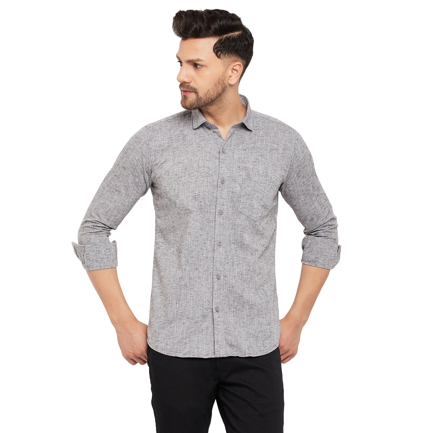 Duke Urban Men Full Sleeve Cotton Shirt (SDO8PLCA)