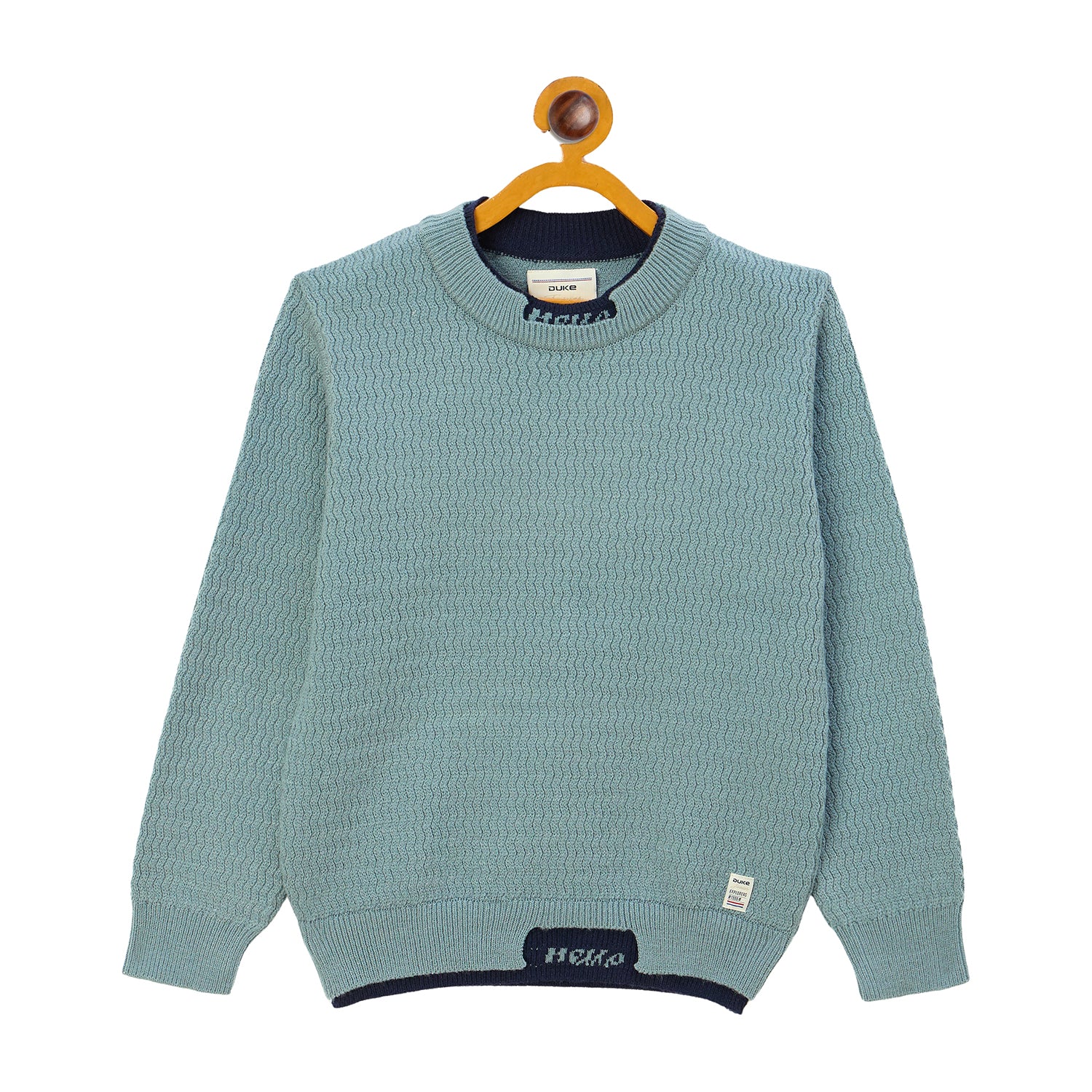 Duke Urban Boys Round Neck Full Sleeve Regular Sweater (S3639)