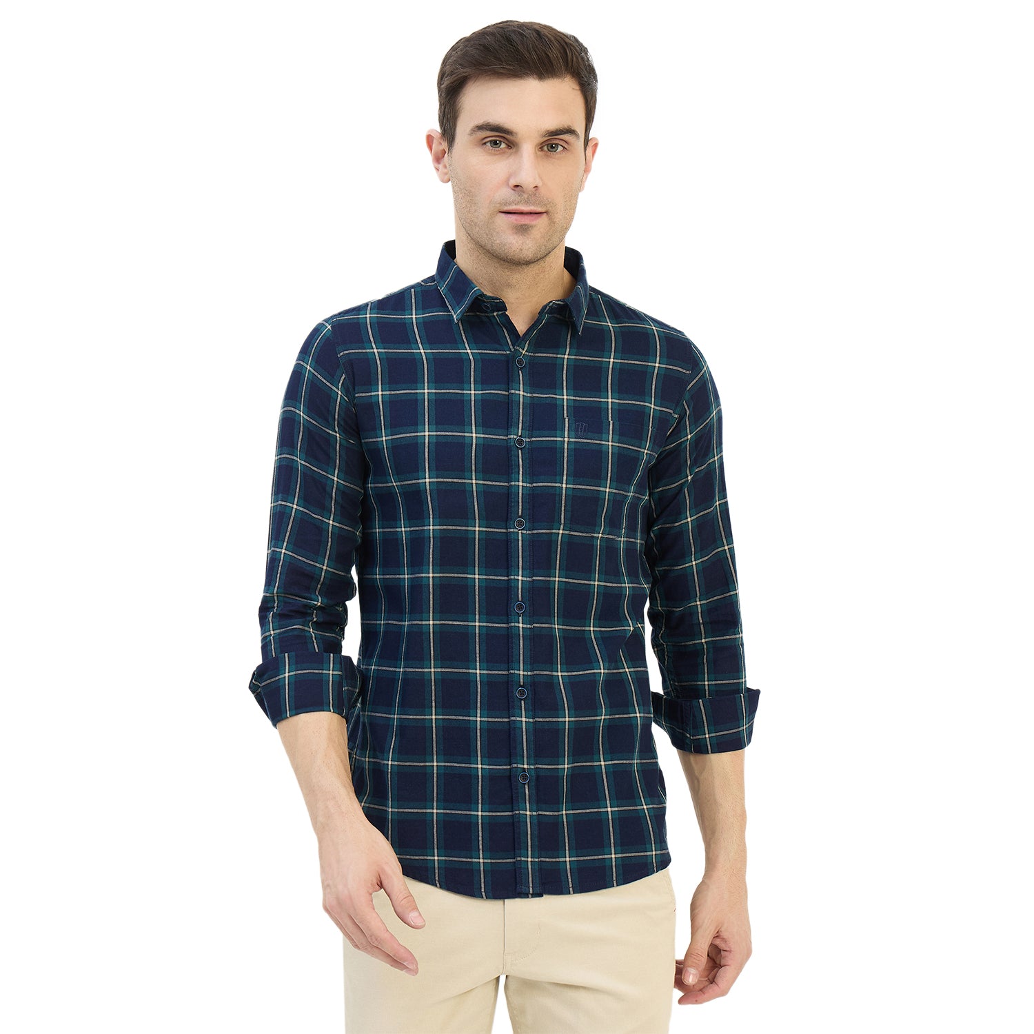 Duke Urban Men Full Sleeve Cotton Shirt (SDO9028)