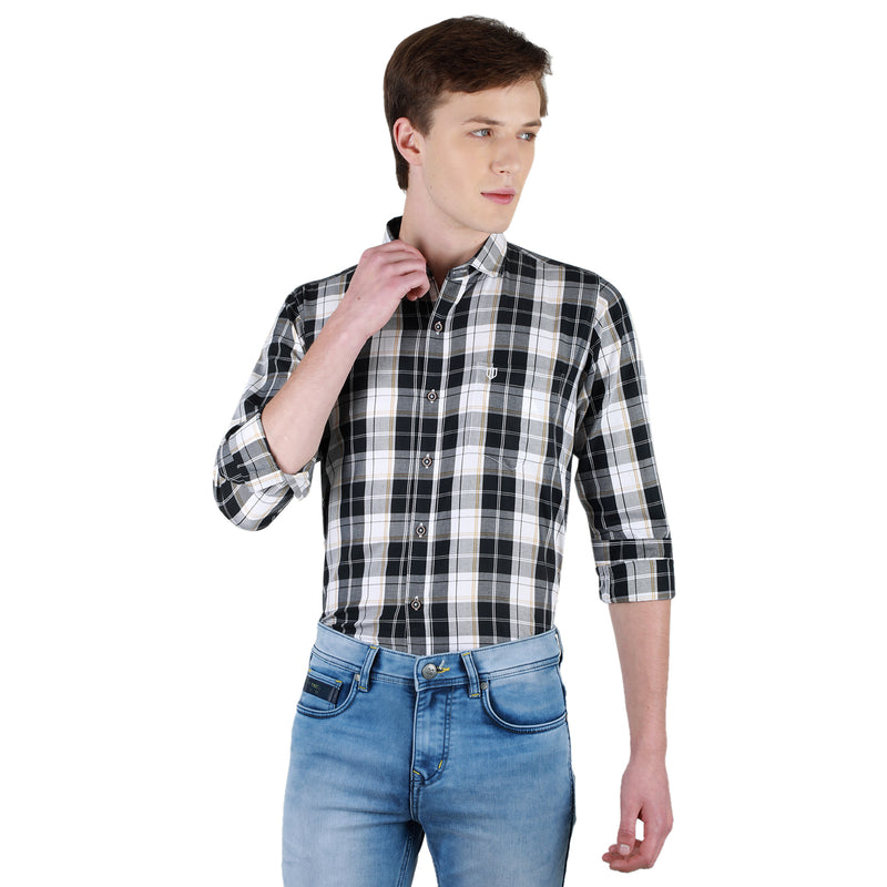 Duke Urban Men Full Sleeve Cotton Shirt (SDO8CKTW)