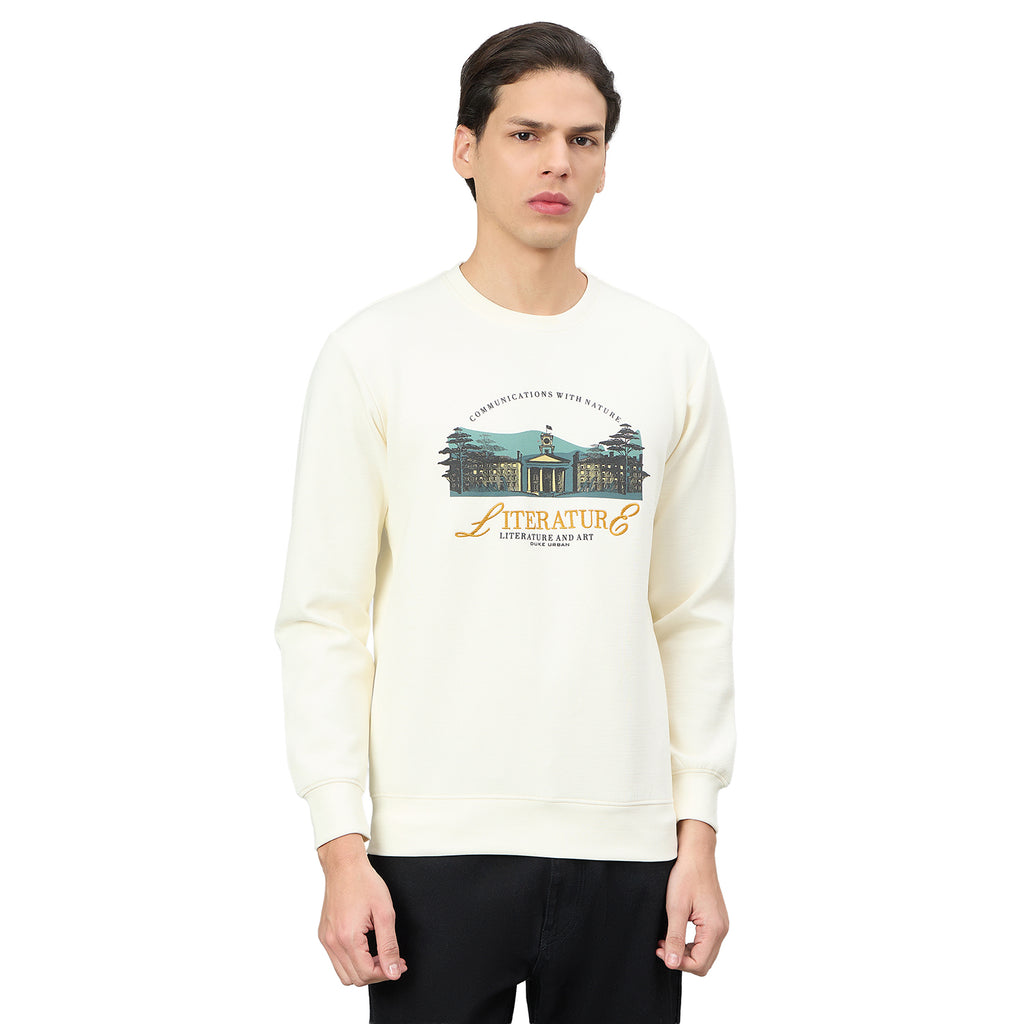 Duke Urban Men Round Neck Full Sleeve Regular Sweatshirt (LF6511)