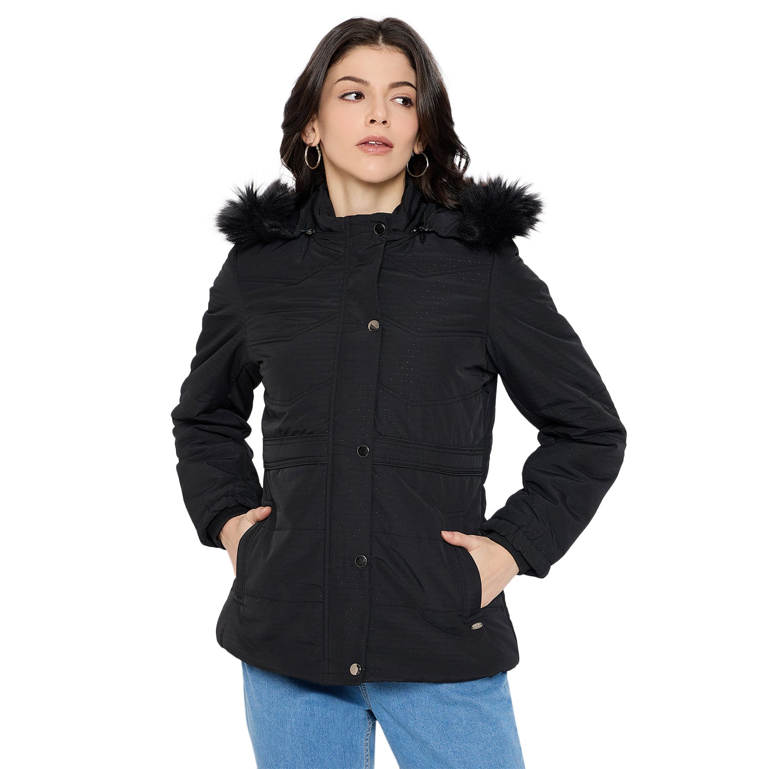 Duke Urban Women Full Sleeve Printed Jacket (SDZ4138)