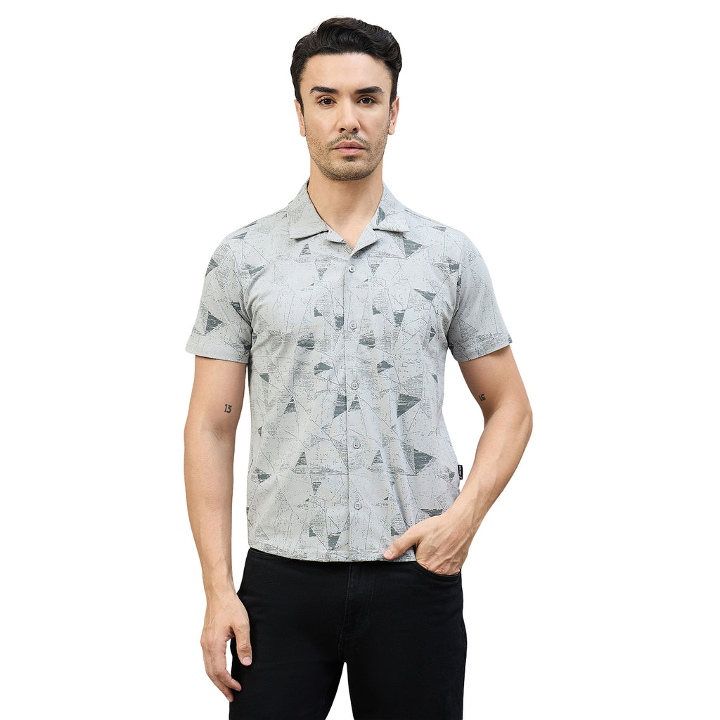 Duke Urban Men Regular Half Sleeve Cotton Shirt (LF6091A)
