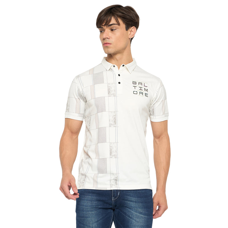 Duke Urban Men Half Sleeve Cotton T-shirt (LF7176)