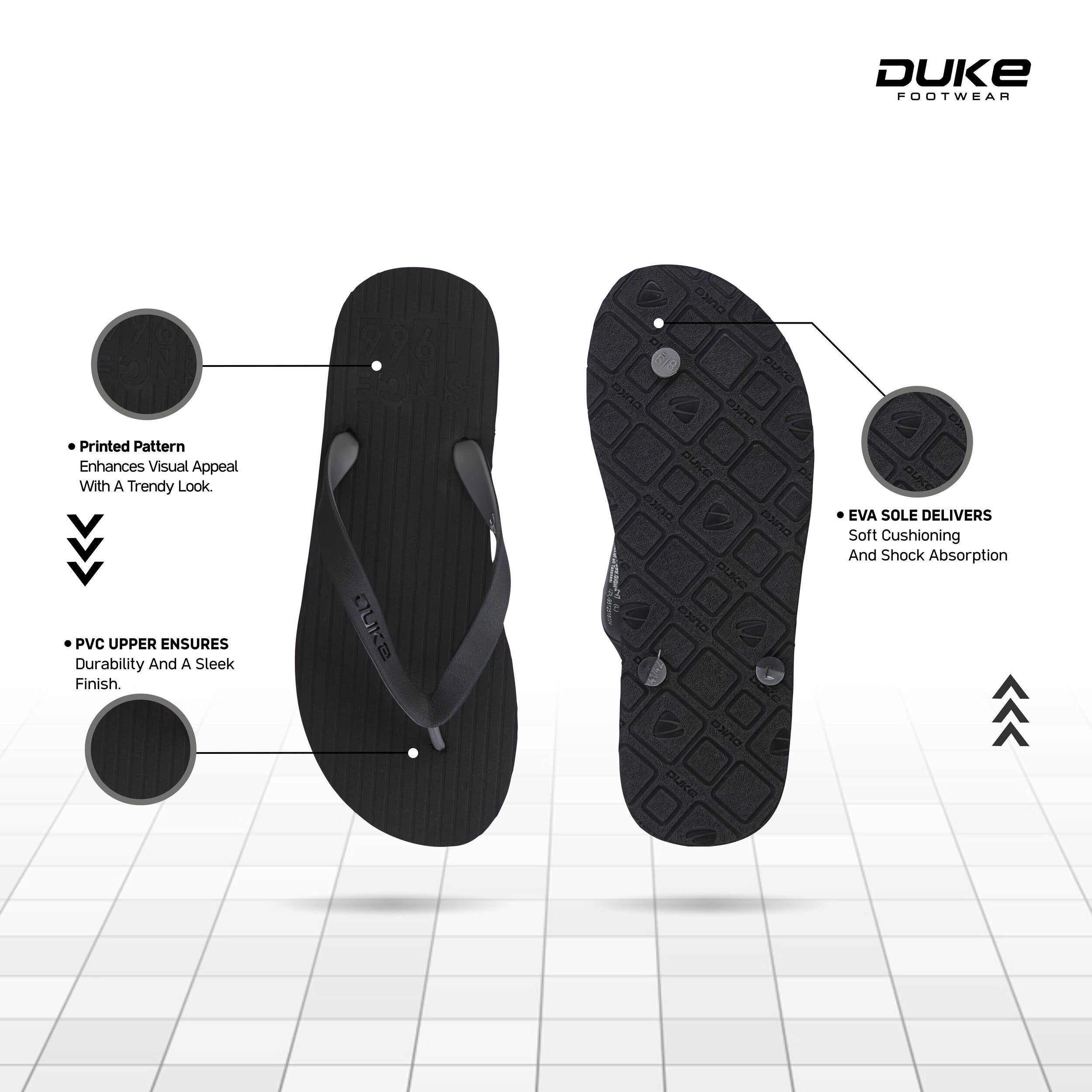 Duke Mens Classic Slippers (FWC6211)