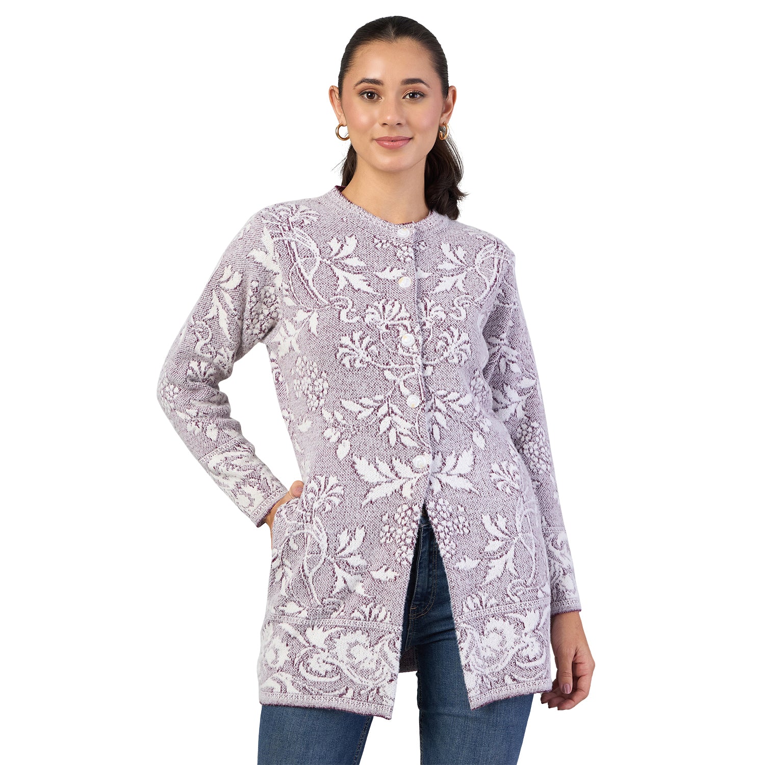 Duke Urban Women Long Coat Shortstyle Cardigan (ONSDS107)