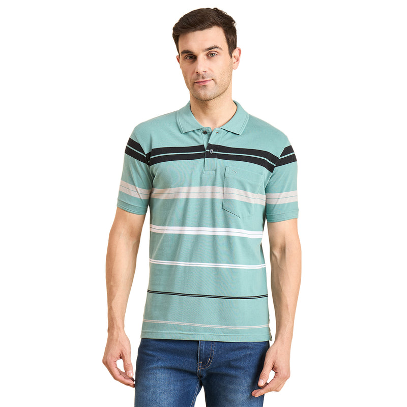 Duke Urban Men Half Sleeve Cotton Polo Tshirt (ON2089)