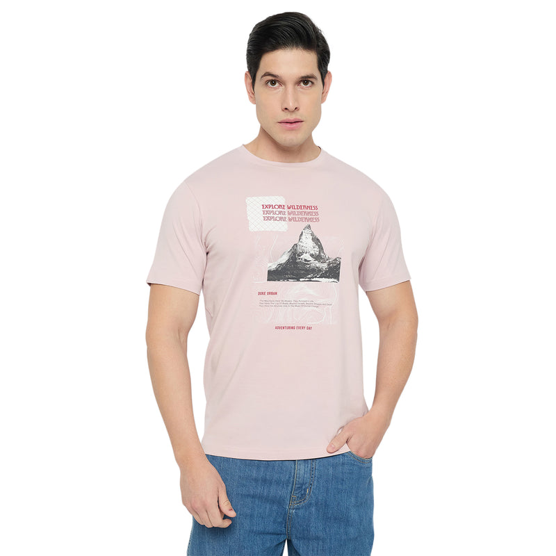 Duke Urban Men Half Sleeve Cotton Tshirt (LF7438)