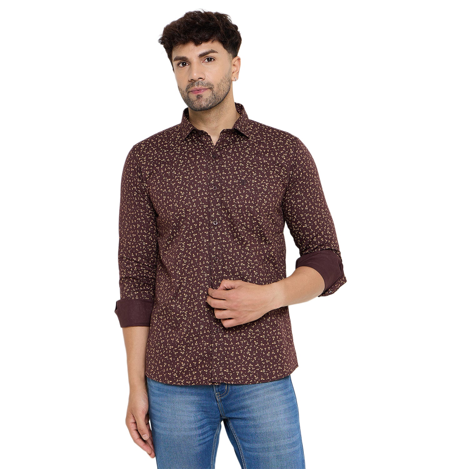 Duke Urban Men Full Sleeve Cotton Shirt (SDO8PRH)