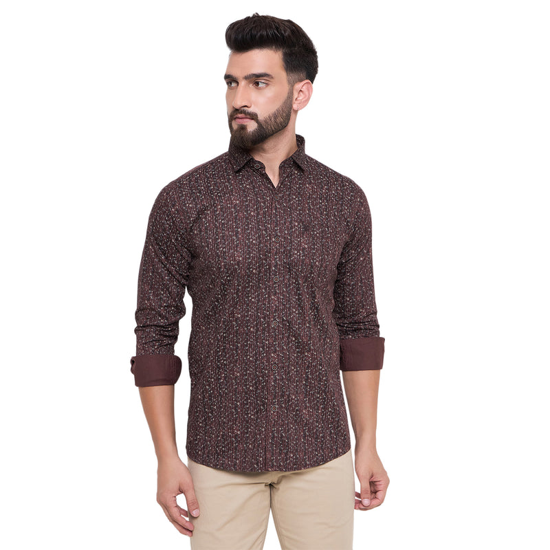 Duke Urban Men Full Sleeve Cotton Shirt (SDO8PRF)