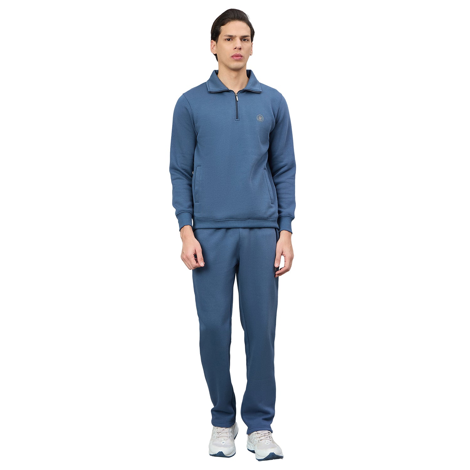 Duke Urban Men Half Zip Full Sleeve Regular Tracksuit (LF6053)