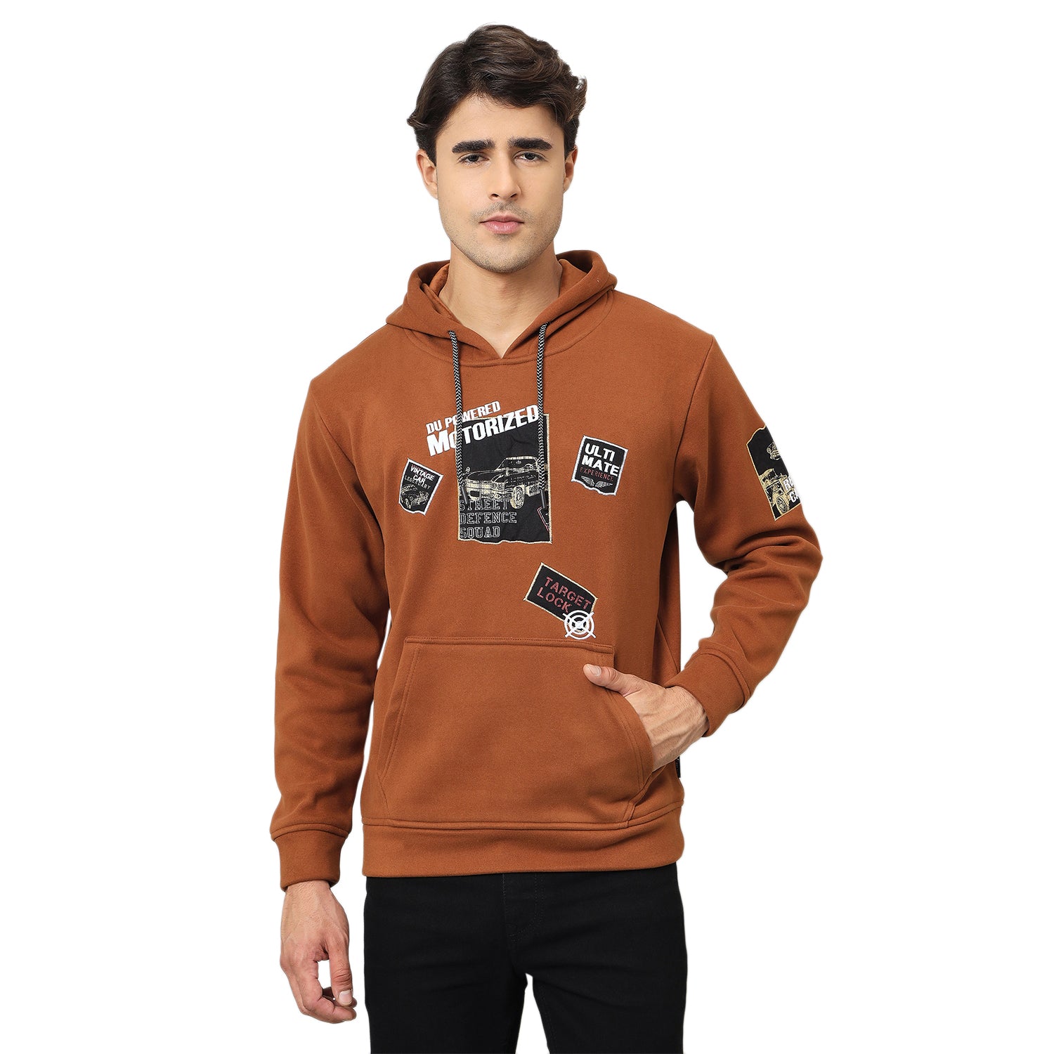 Duke Urban Men Hooded Regular Sweatshirt (LF6369)