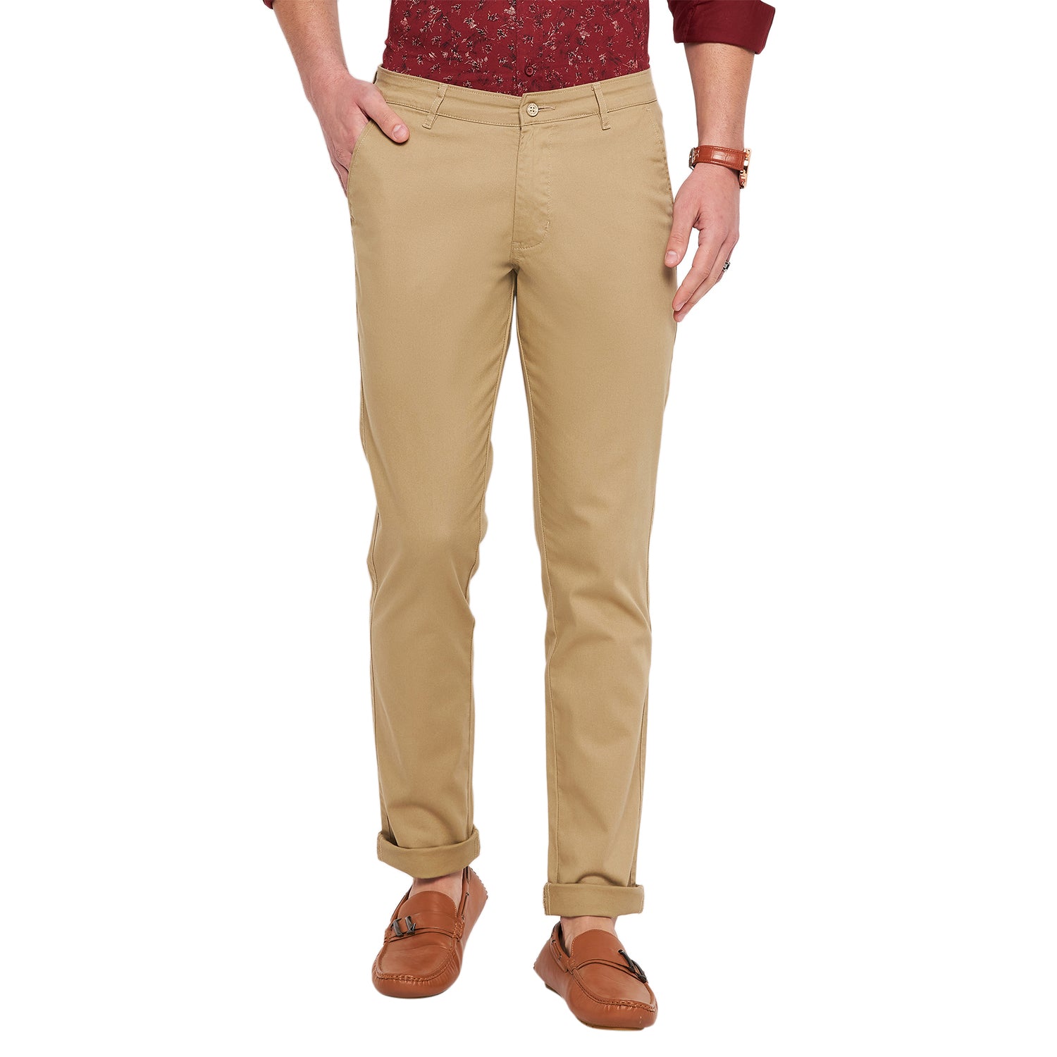 Duke Urban Men Slim Fit Trousers (SDT4584)
