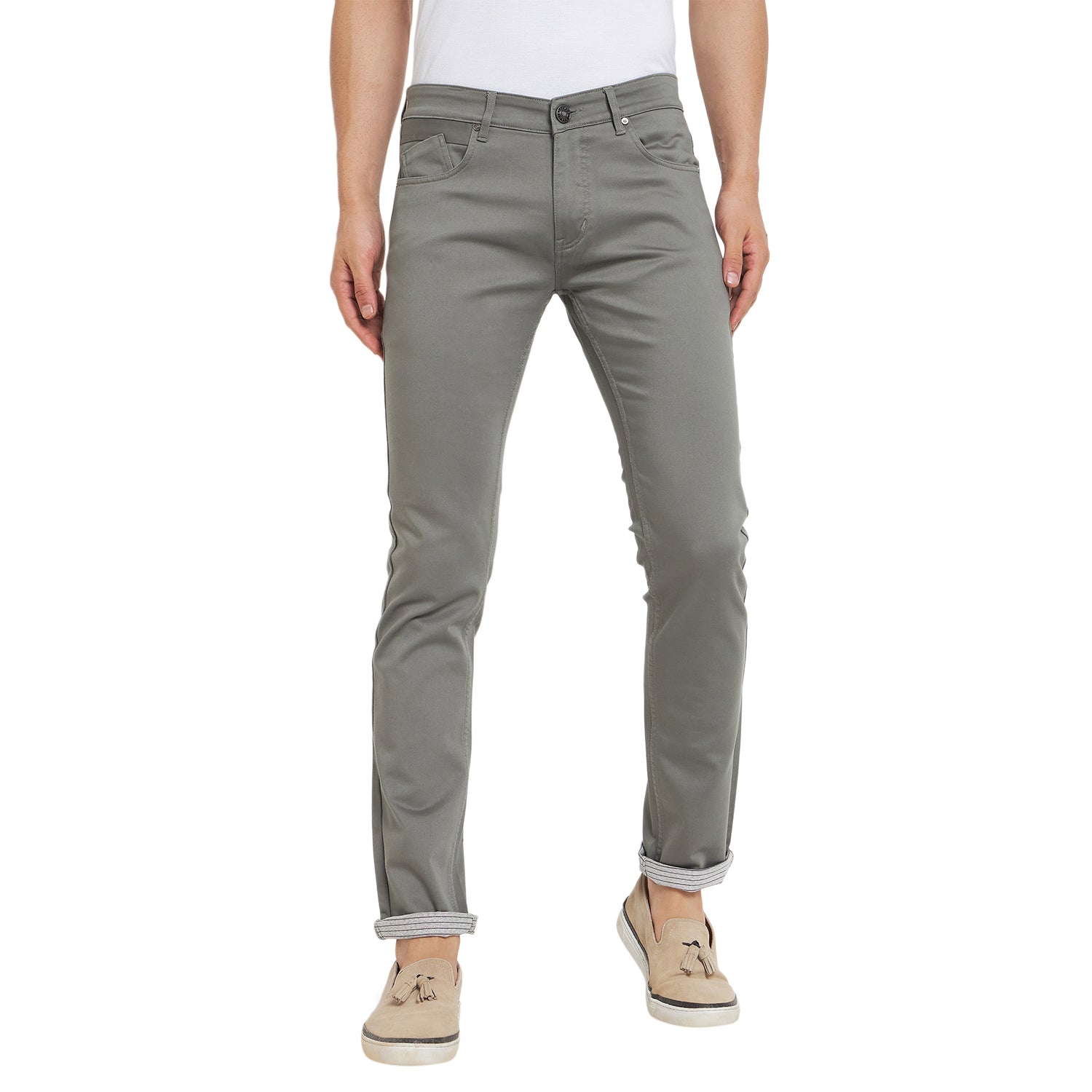 Duke Urban Men Solid Chinos Trousers (SDT4604)
