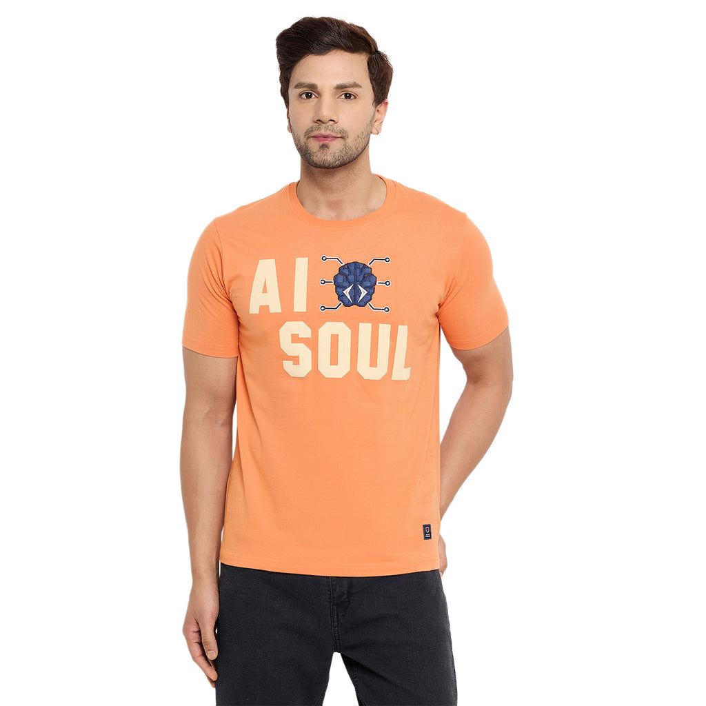 Duke Urban Men Half Sleeve Cotton T-shirt (LF7282)