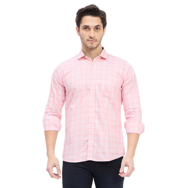 Duke Urban Men Full Sleeve Cotton Shirt (SDO8CKAC)