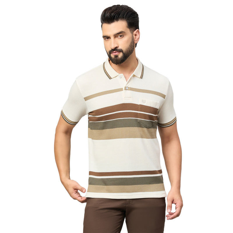 Duke Urban Men Half Sleeve Polo Cotton Tshirt (LF7671)