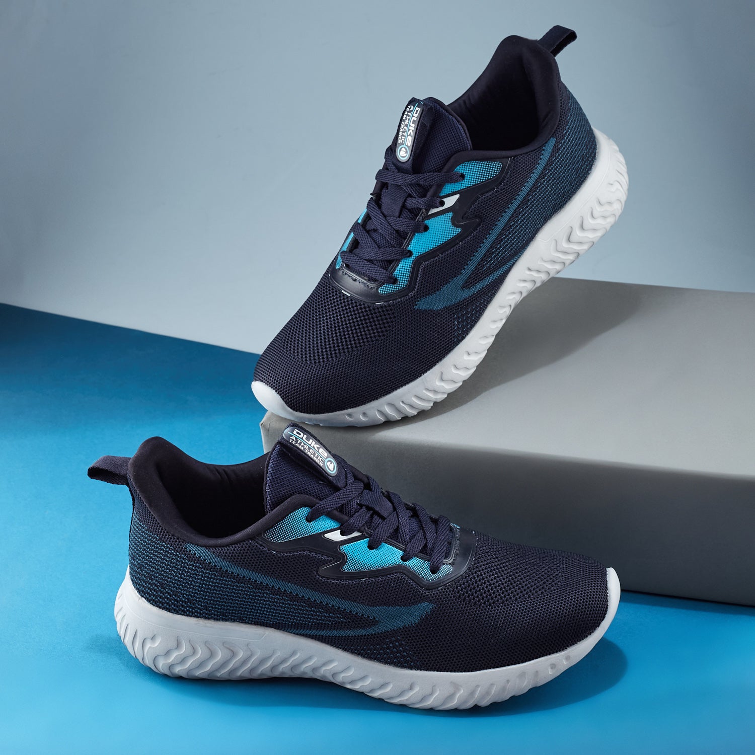 Duke Mens Flowknit Sports Shoes (FWOL2166)