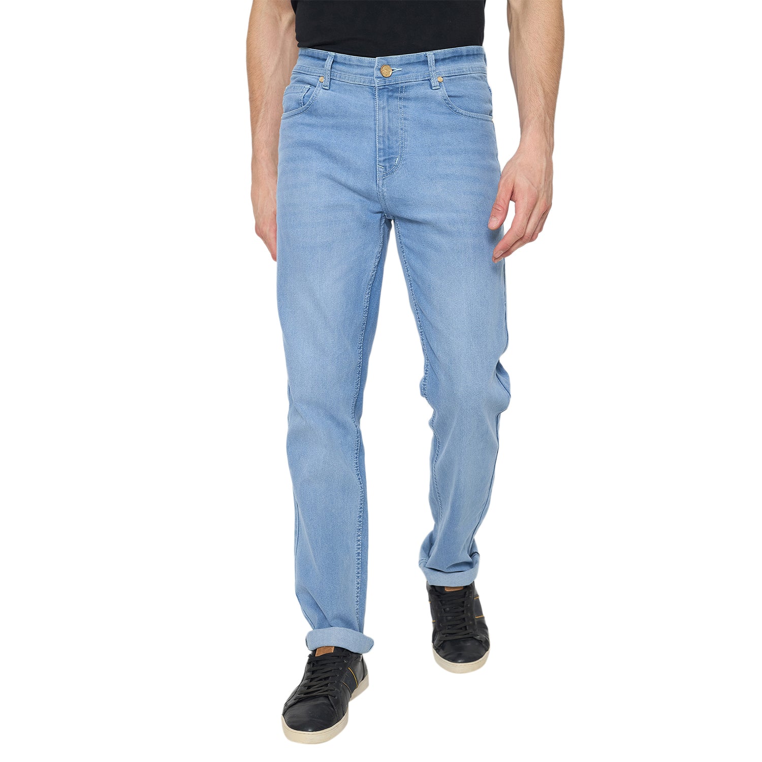 Duke Urban Men Comfort Fit Stretchable Jeans (SDD5900C)