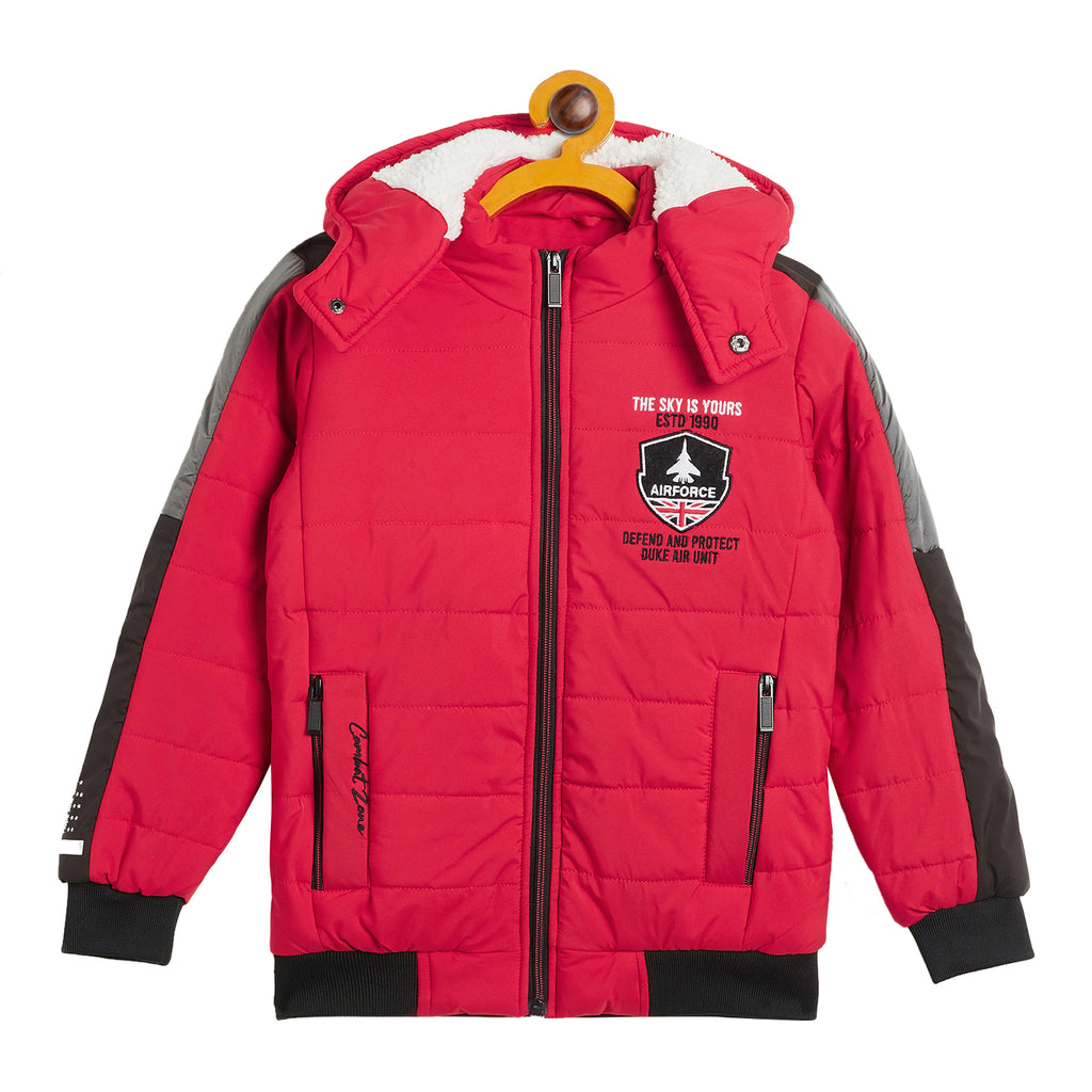 Duke Urban Boys Full Sleeve Solid Jacket (SDZ5001)