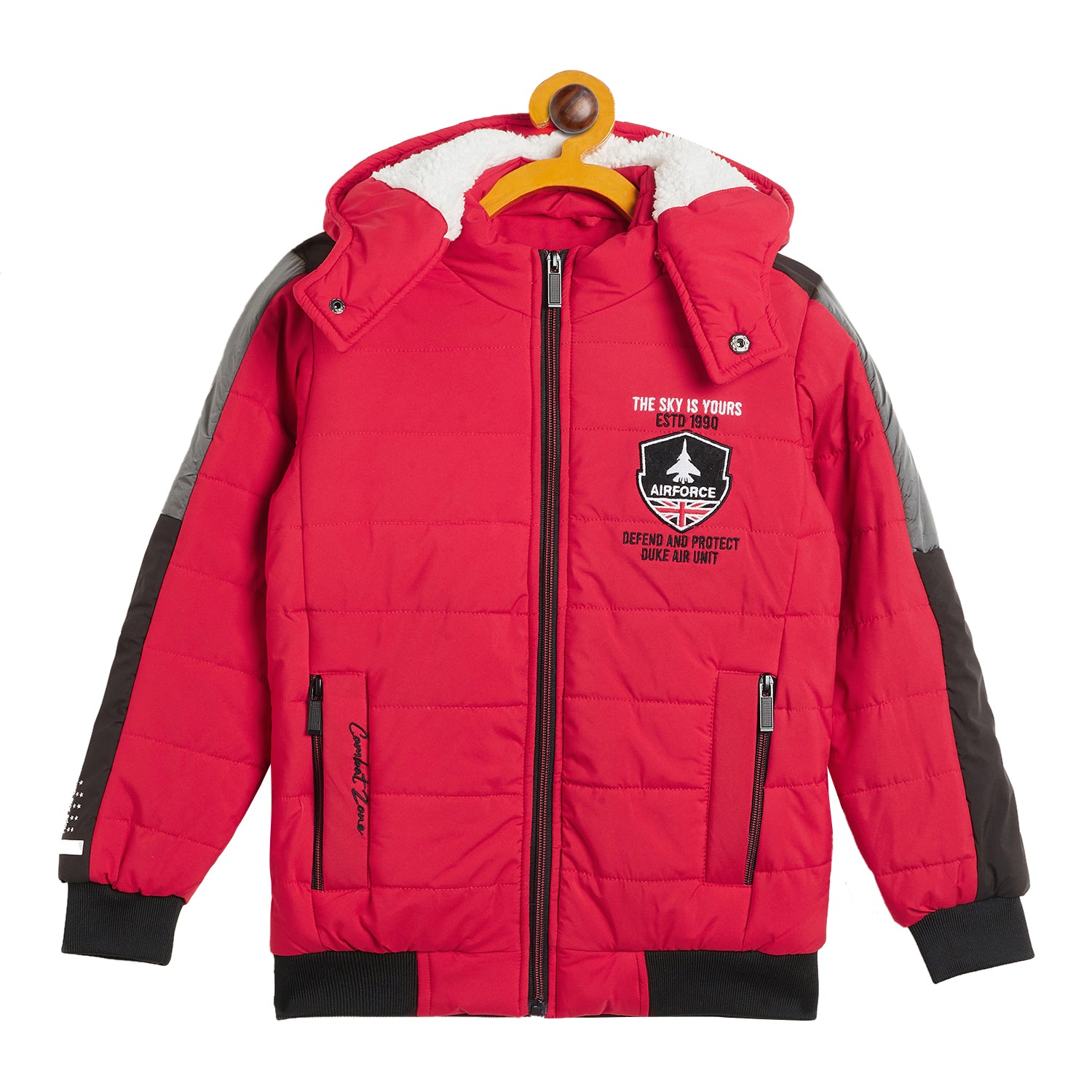 Duke Urban Boys Full Sleeve Solid Jacket (SDZ5001)