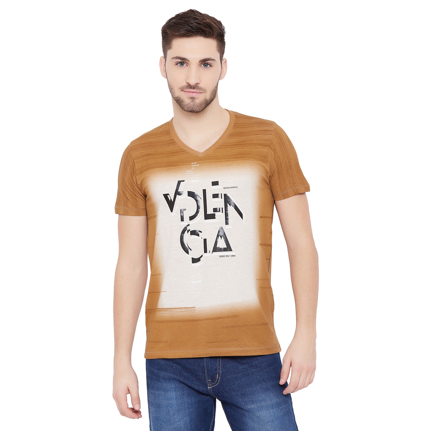 Duke Men Urban Half Sleeve T-Shirt (LF4927)