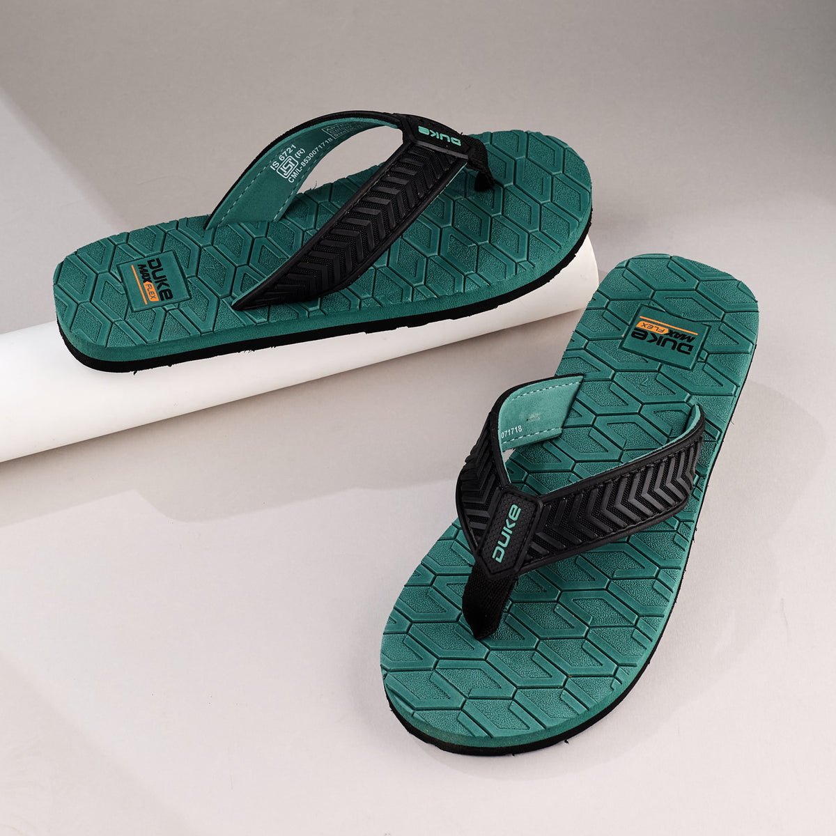 Duke Mens Hexagrip Flip-Flops (FWC6217)