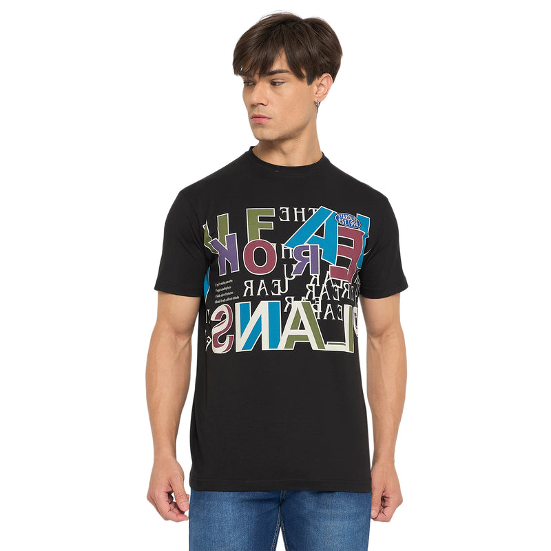 Duke Urban Men Half Sleeve Cotton T-shirt (LF7053)