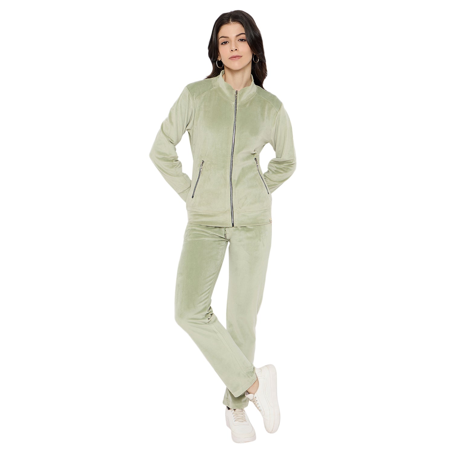 Duke Urban Women Full Sleeve Full Zipper Tracksuit (LFX808)