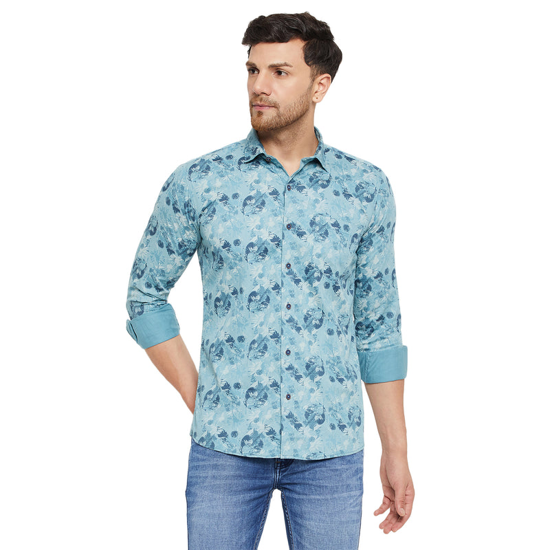 Duke Urban Men Full Sleeve Cotton Shirt (SDO8PRG)