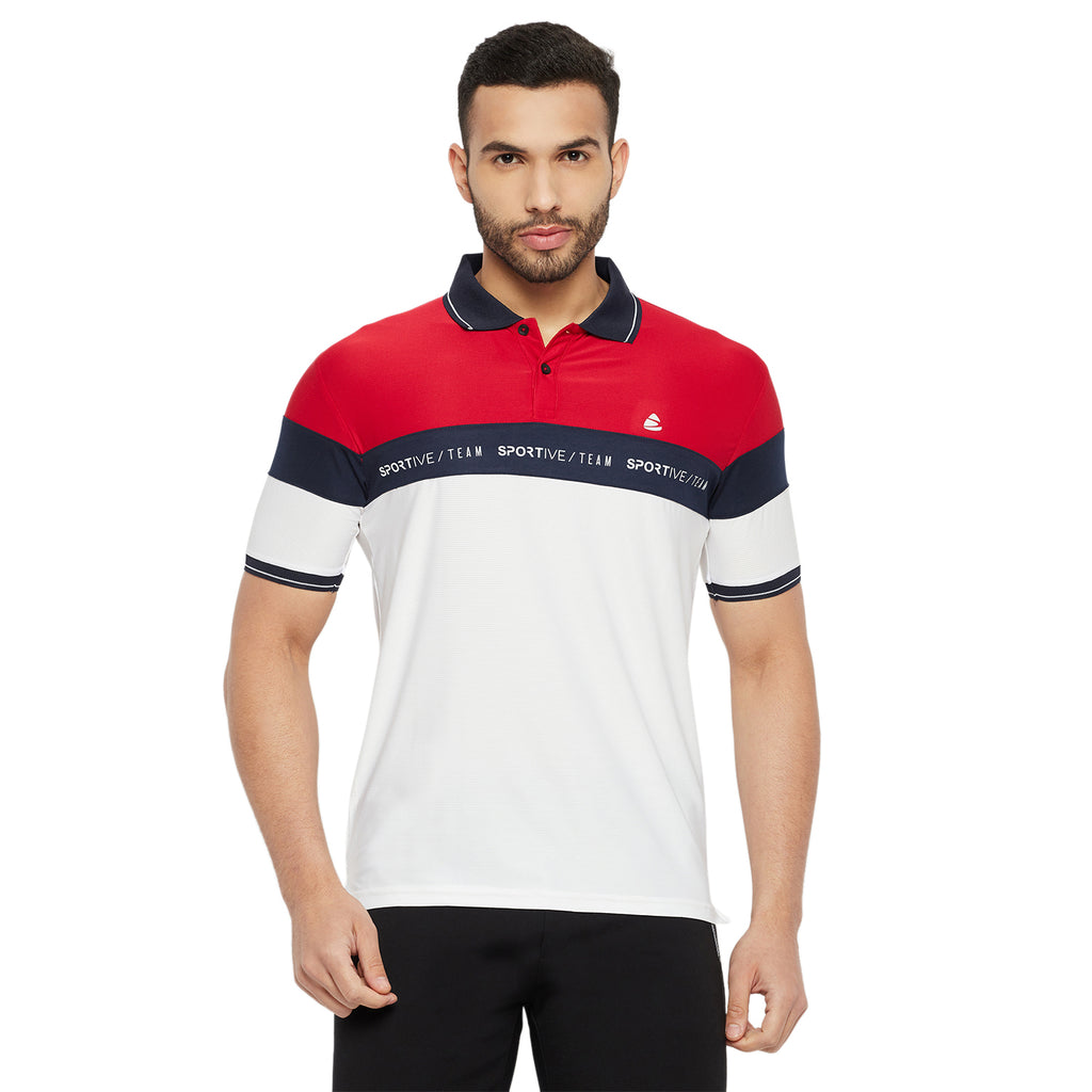 Duke Stardust Men Half Sleeve Polo Neck Cotton T-shirt (4097)