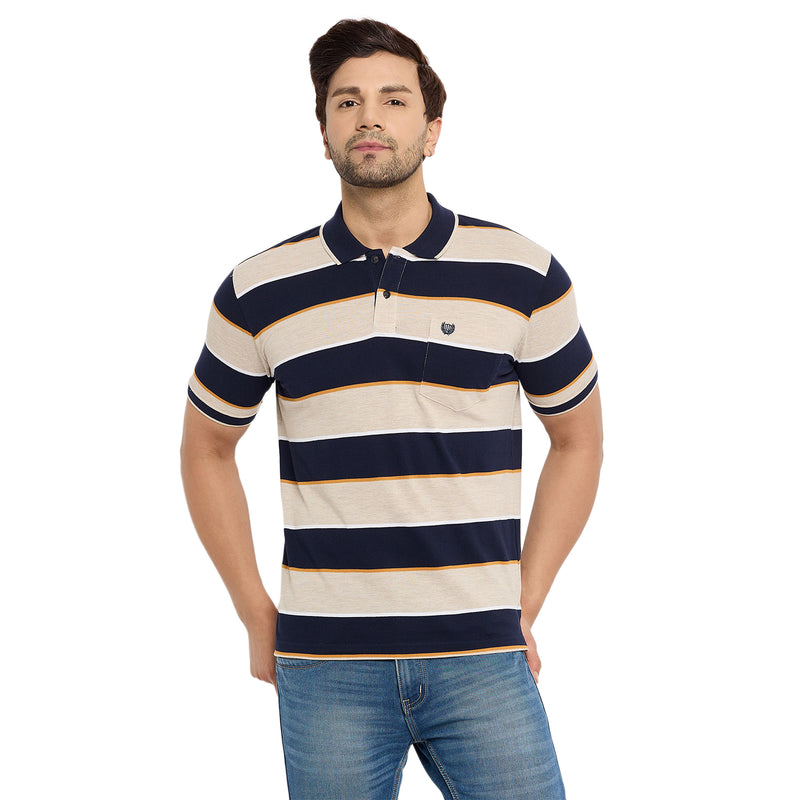 Duke Urban Men Half Sleeve Cotton T-shirt (LF7279)