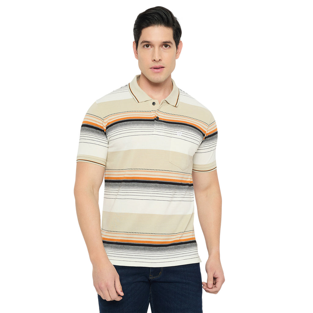 Duke Urban Men Half Sleeve Cotton Polo Tshirt (LF7384)